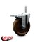 Service Caster 5 Inch High Temp Phenolic 34 Inch Stem Caster with Total Lock Brake SCC SCC-TSTTL20S514-PHRHT-34212 - alternate 4